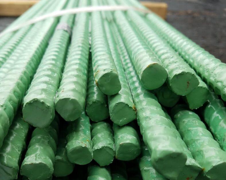 میلگرد هایی با روکش اپوکسی | فروشگاه آهن آلات بنیامین