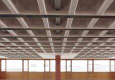 اجرای یک نمونه سقف وافل | فروشگاه آهن آلات بنیامین