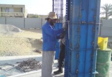 نحوه قالب بندی بتن | فروشگاه آهن آلات بنیامین